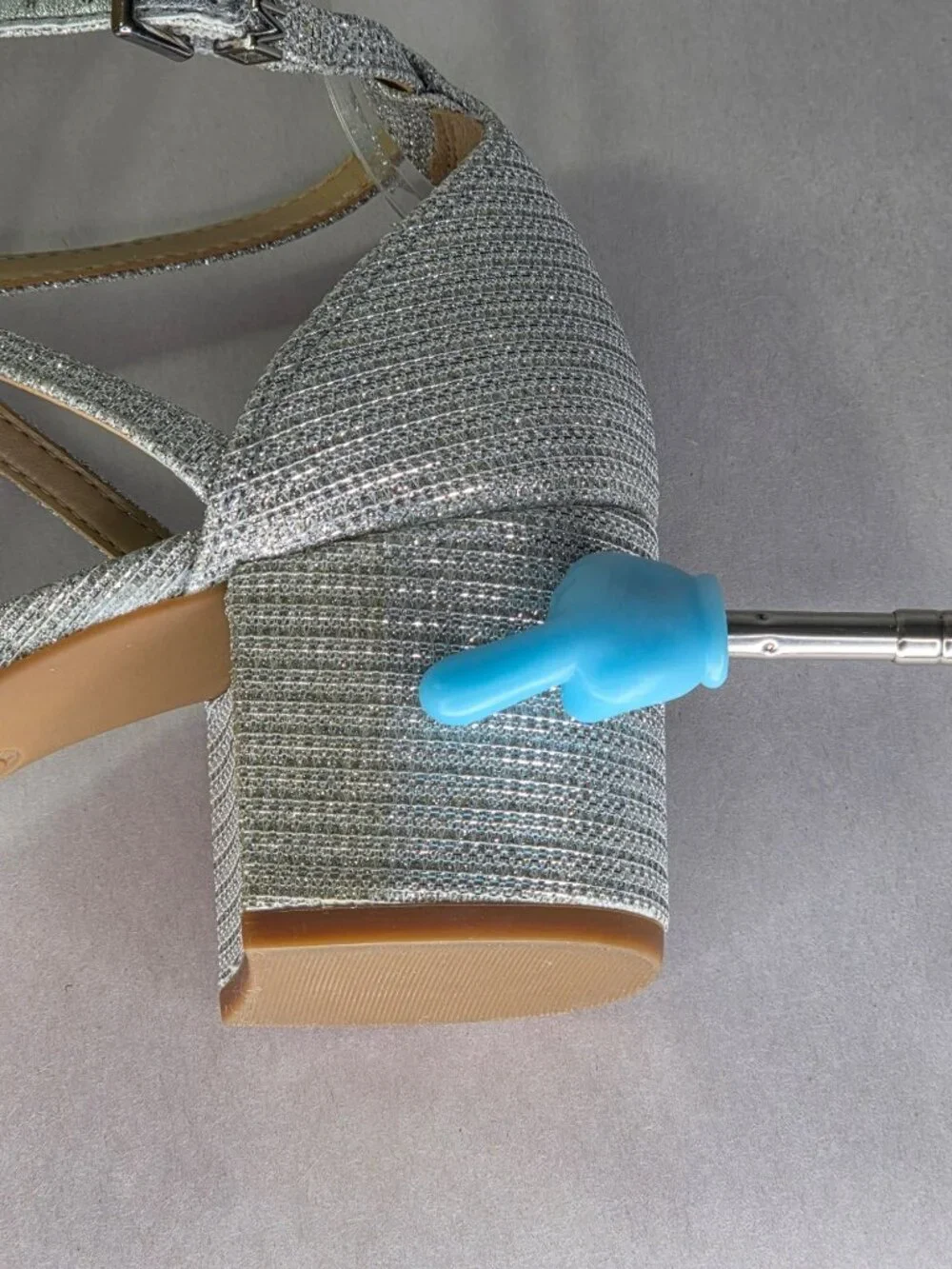 Michael Michael Kors Serena Flex Ankle Strap High Heel Sandals, Size: 7.5
